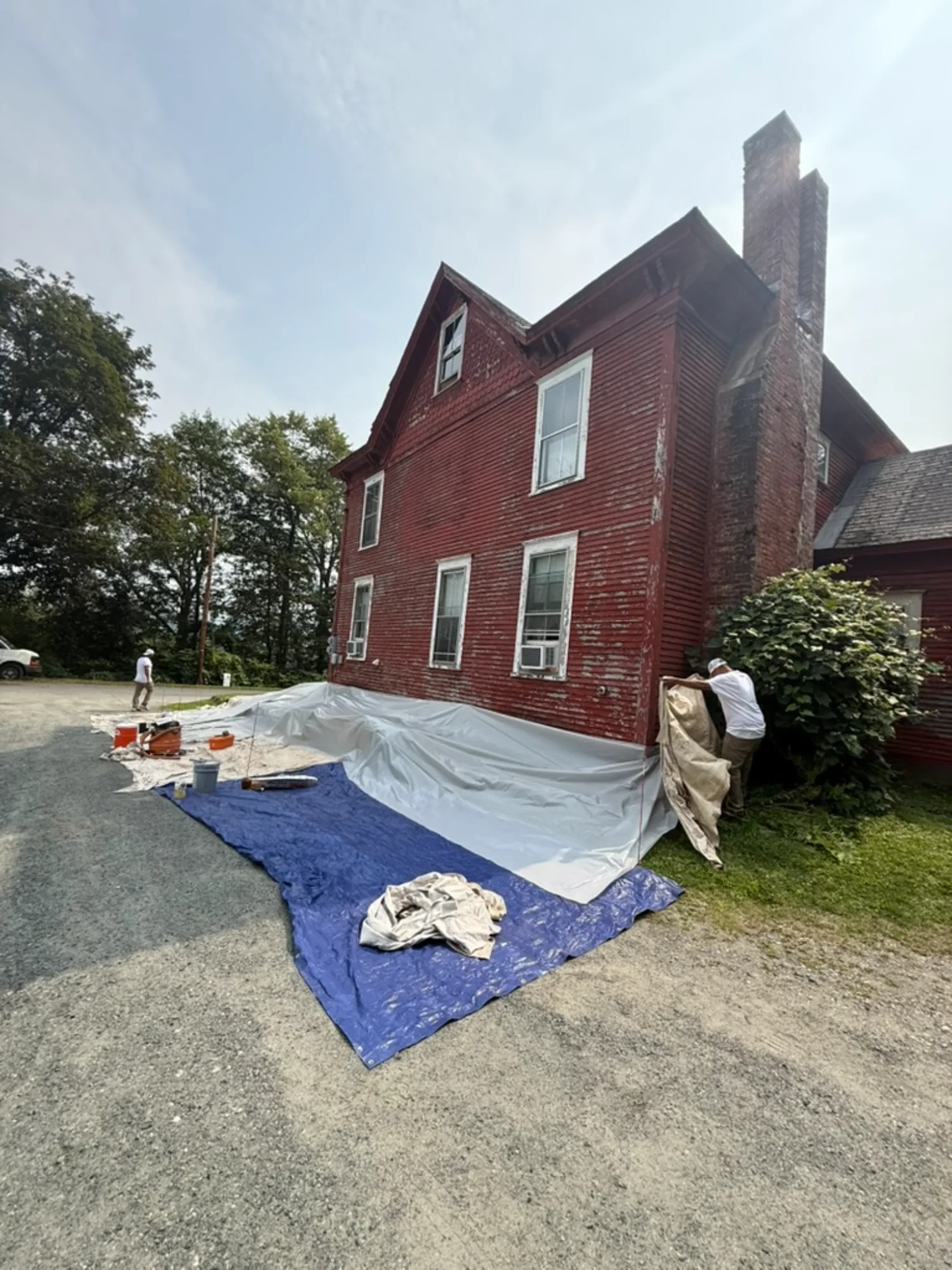 full house exterior repaint Vermont